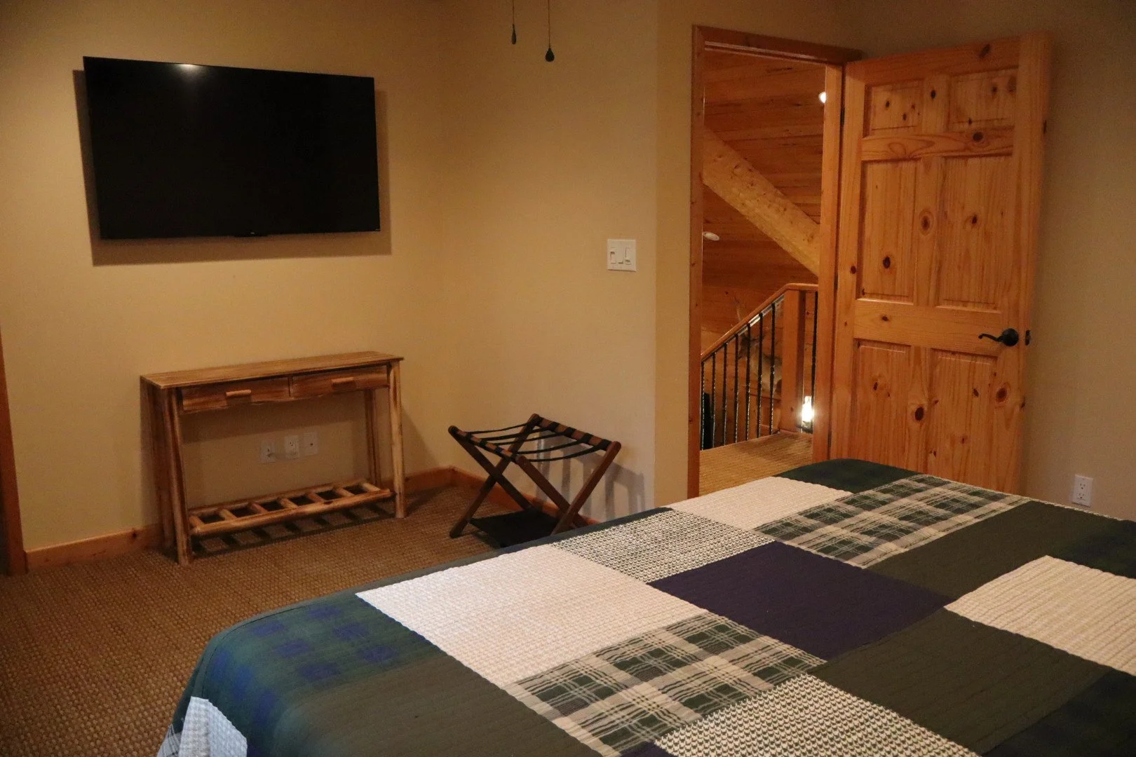The Lodge Upstairs Left Bedroom