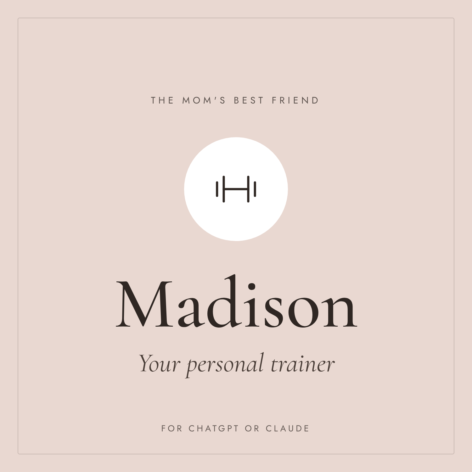 Madison, Your Personal Trainer