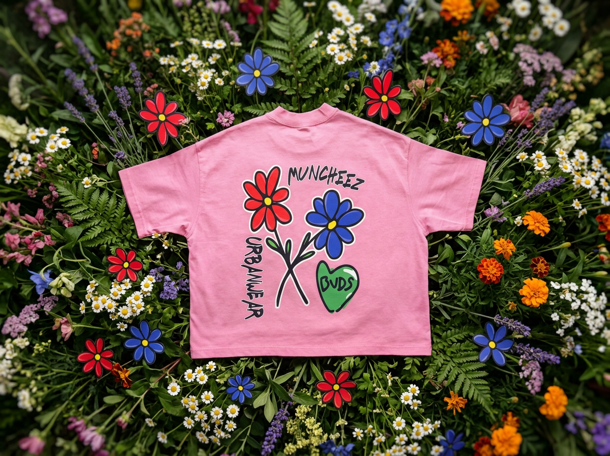 Flower Buds Boxy Tee