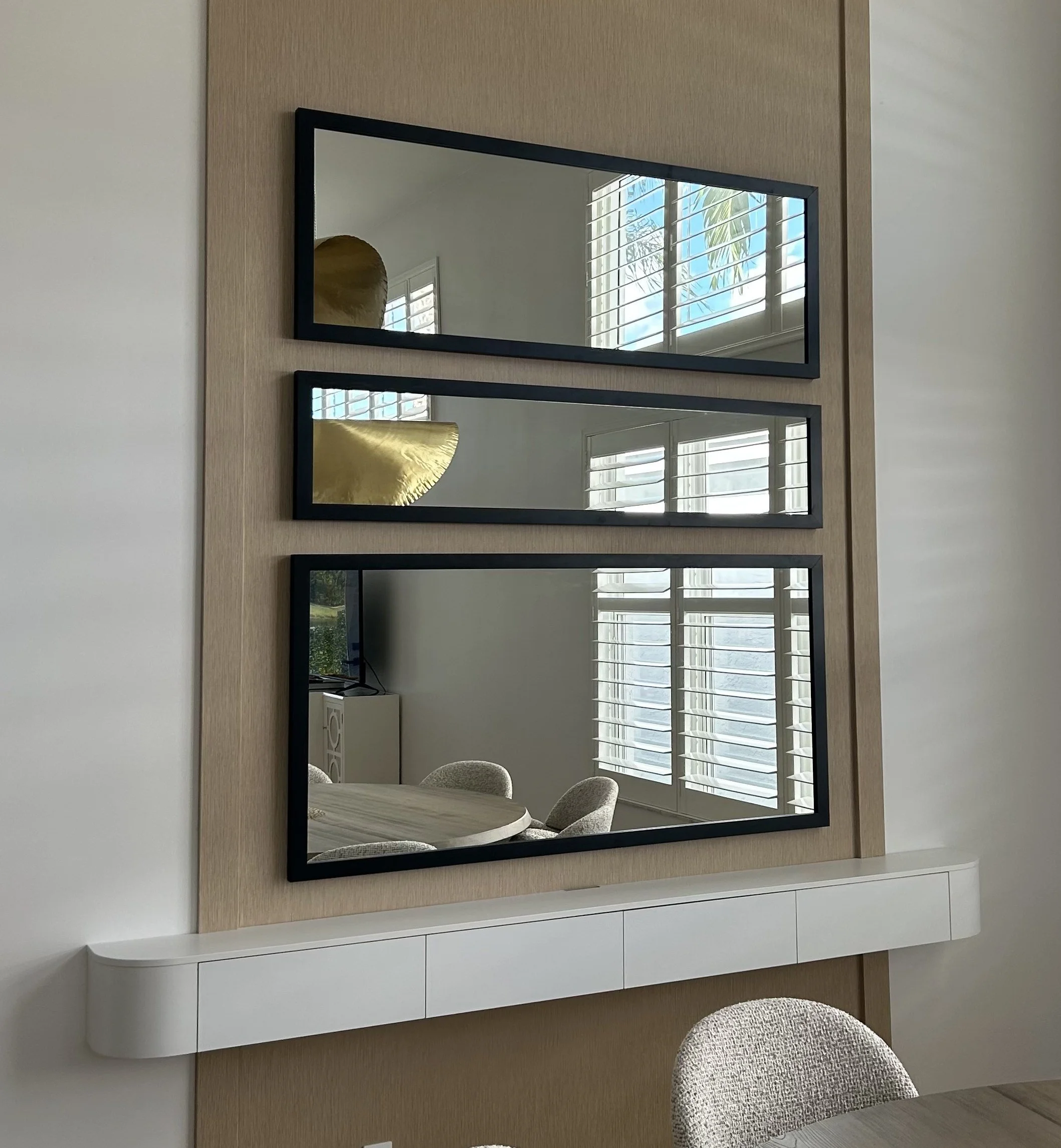 three-black-framed-mirrors-dining-room-wall-caran-art-and-frame.jpg