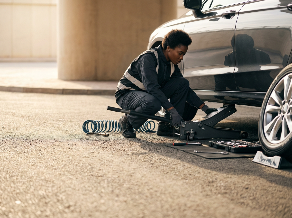 On-Site Tire Change