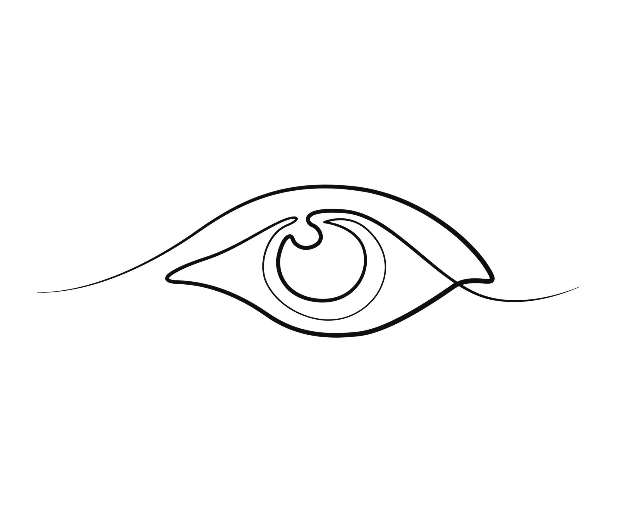 Line drawing of a dragonfly with detailed wings and elongated body on a black background.