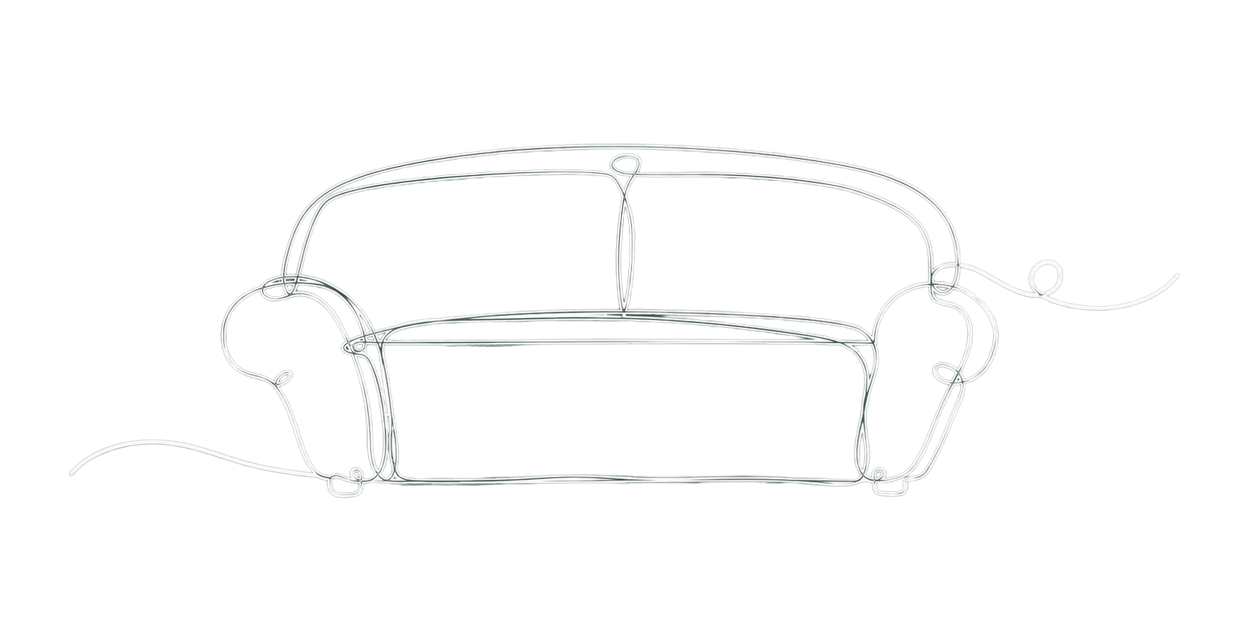 Line drawing of a vintage car with a dark background, showing its side profile with colored sections highlighting different parts like the front, middle, and rear.