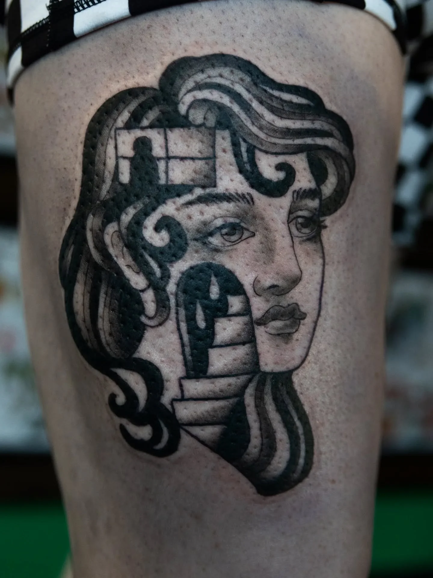 Made while at @heyyoutat2 this last week 👁️💧👅💧👁️ 

Everyone at Hey You is so talented, funny, and welcoming!! I had a great time 🧚&zwj;♀️ super thankful they let me share a space with them to tattoo 💙 

&amp; Thank you to everyone who got tatt