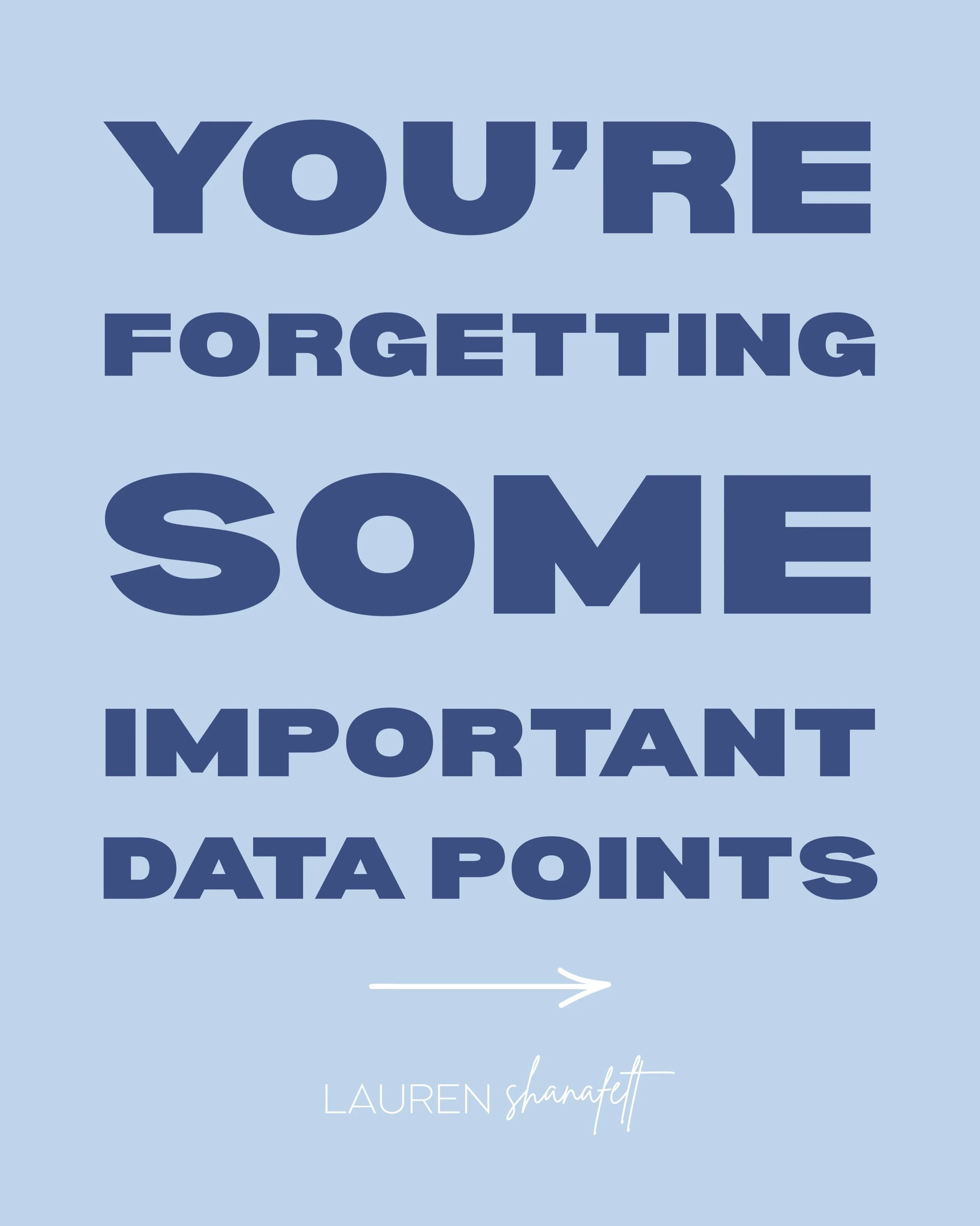 Hard things are going to happen in life. We&rsquo;ll experience loss, rejection, disappointment, failure, fear, and moments that will make us wonder if we can handle what comes next. 

But those are not the only data points we have. 

We also have th