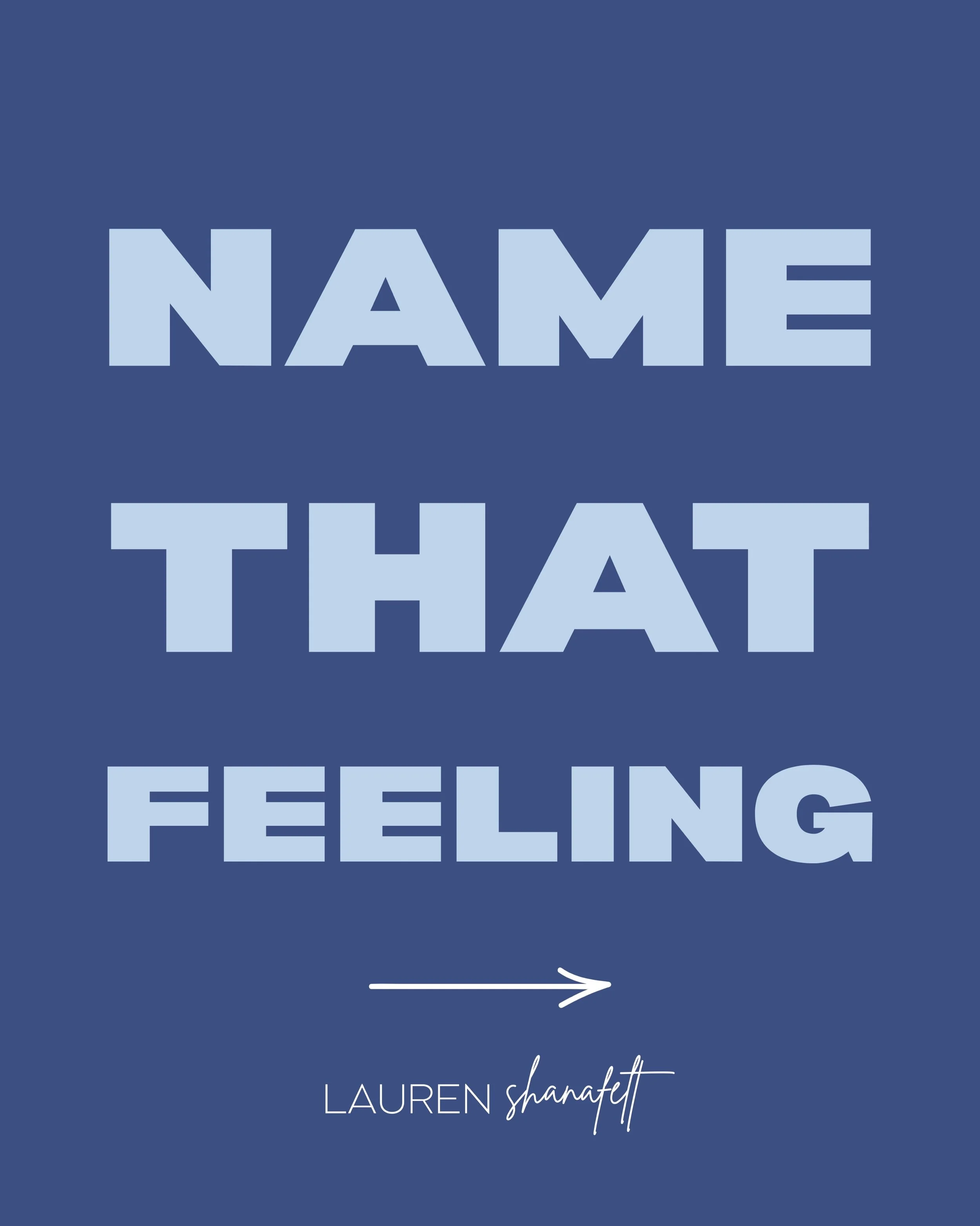 Getting specific about how you feel can help you better understand your emotions, regulate them, and give you meaningful information about what you might need next. 

The feelings wheel is a great tool for helping you get specific!