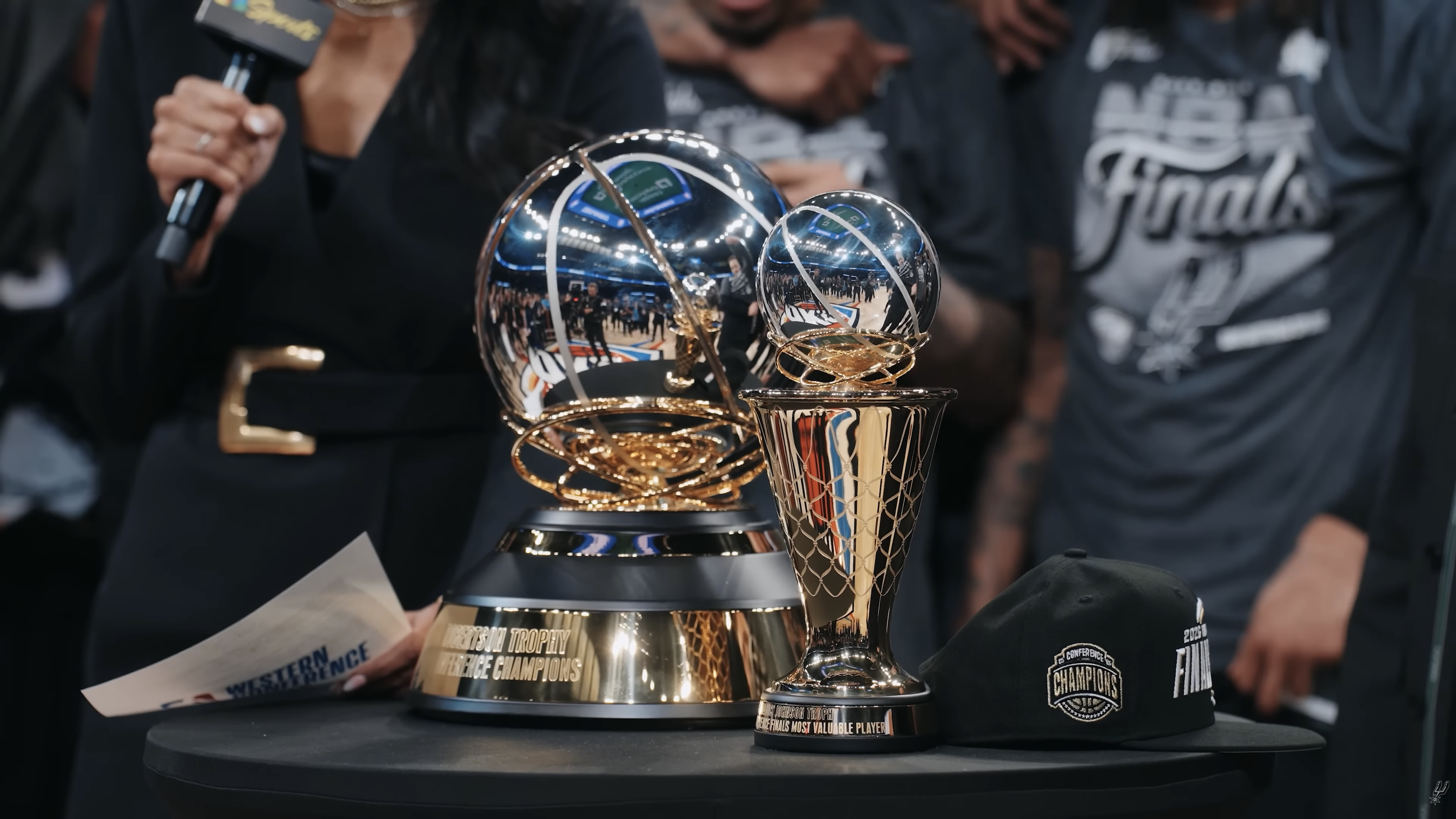 SPURS WIN WESTERN CONFERENCE FINALS