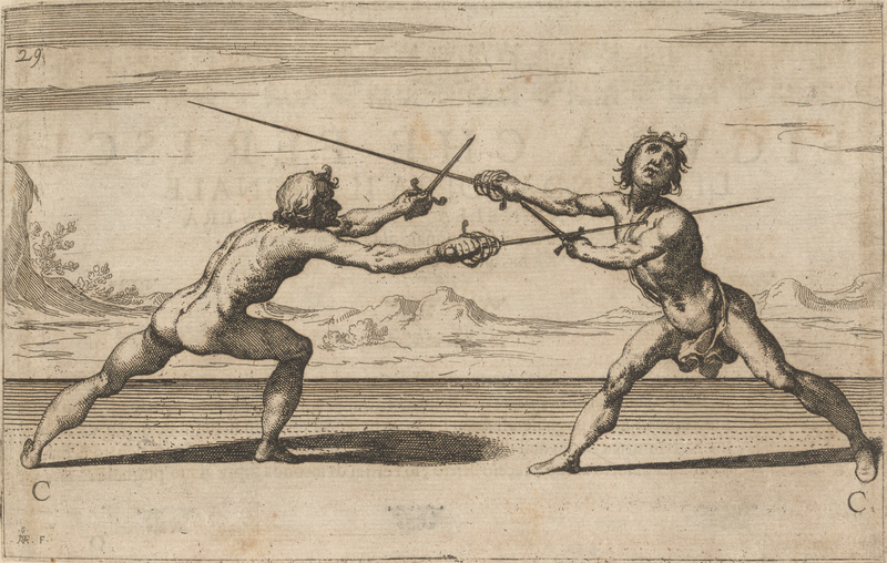 Capo Ferro, R. (1610). Gran simulacro dell’arte e dell’uso della scherma [The great representation of the art and use of fencing]. Siena.