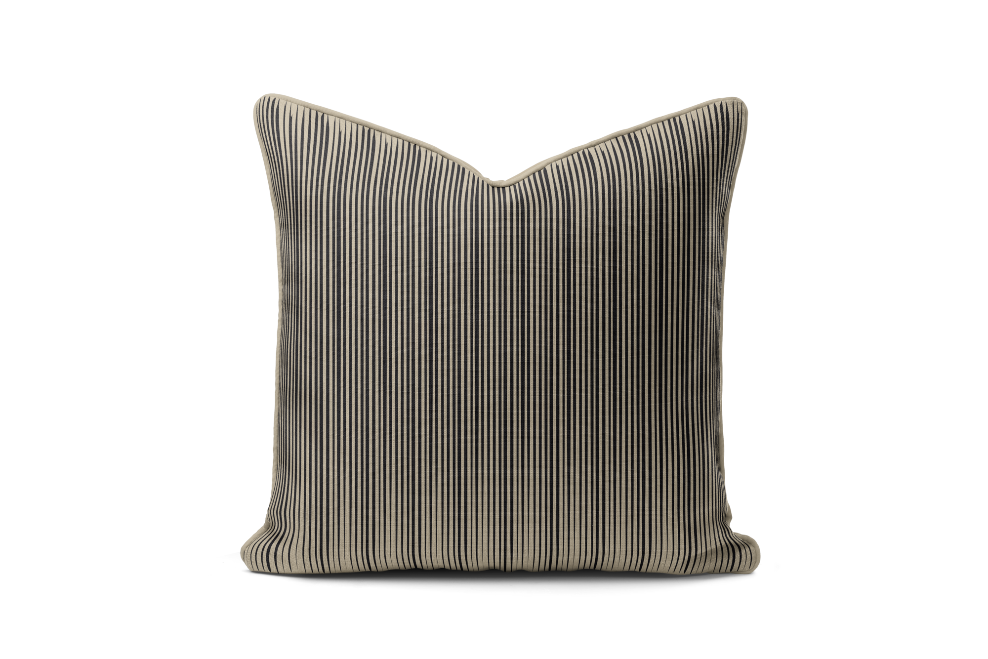 FAULTLINE_core-square-throw-pillow-cover-vertical-pinstripe-black-tan-22x22-plw016-view01.png