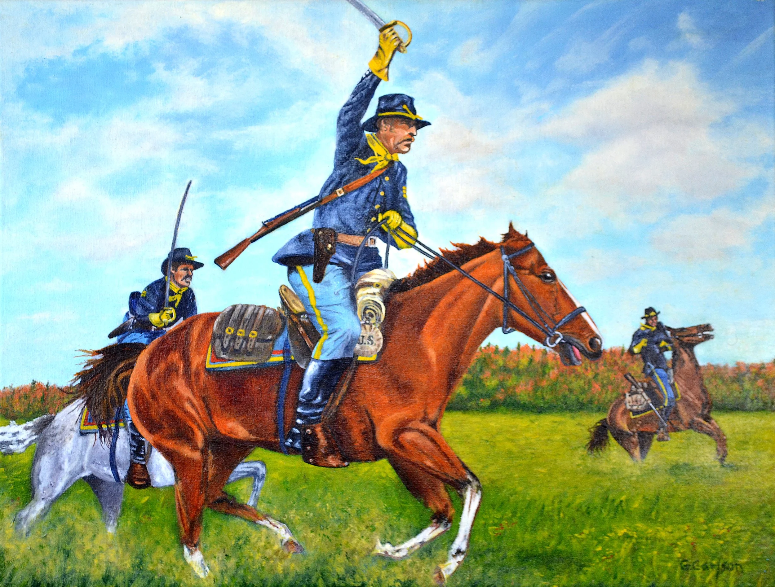 Army of the Frontier • 18" x 24" • 
Oil on Canvas
Price available upon request