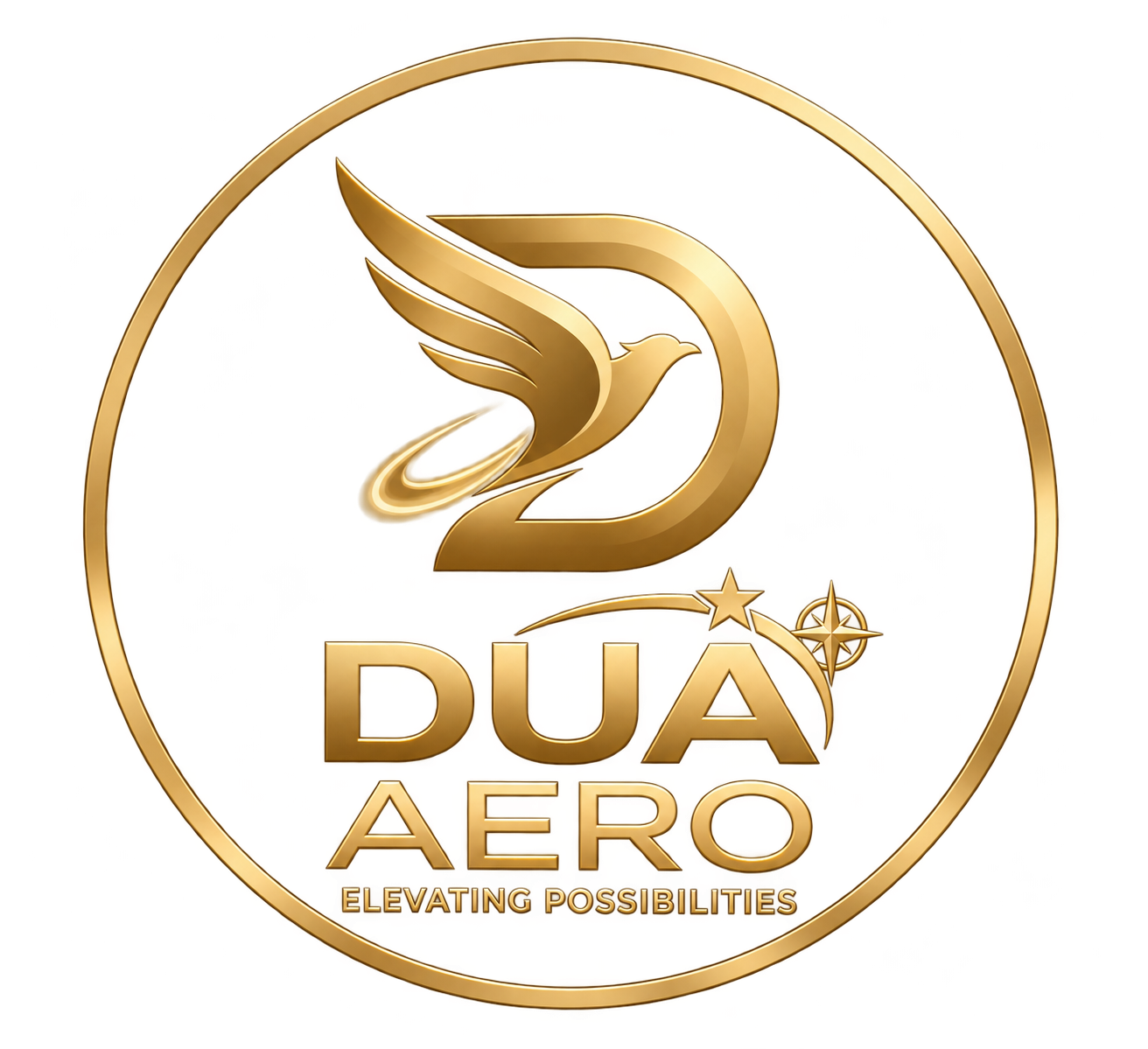 DUA AERO gold logo