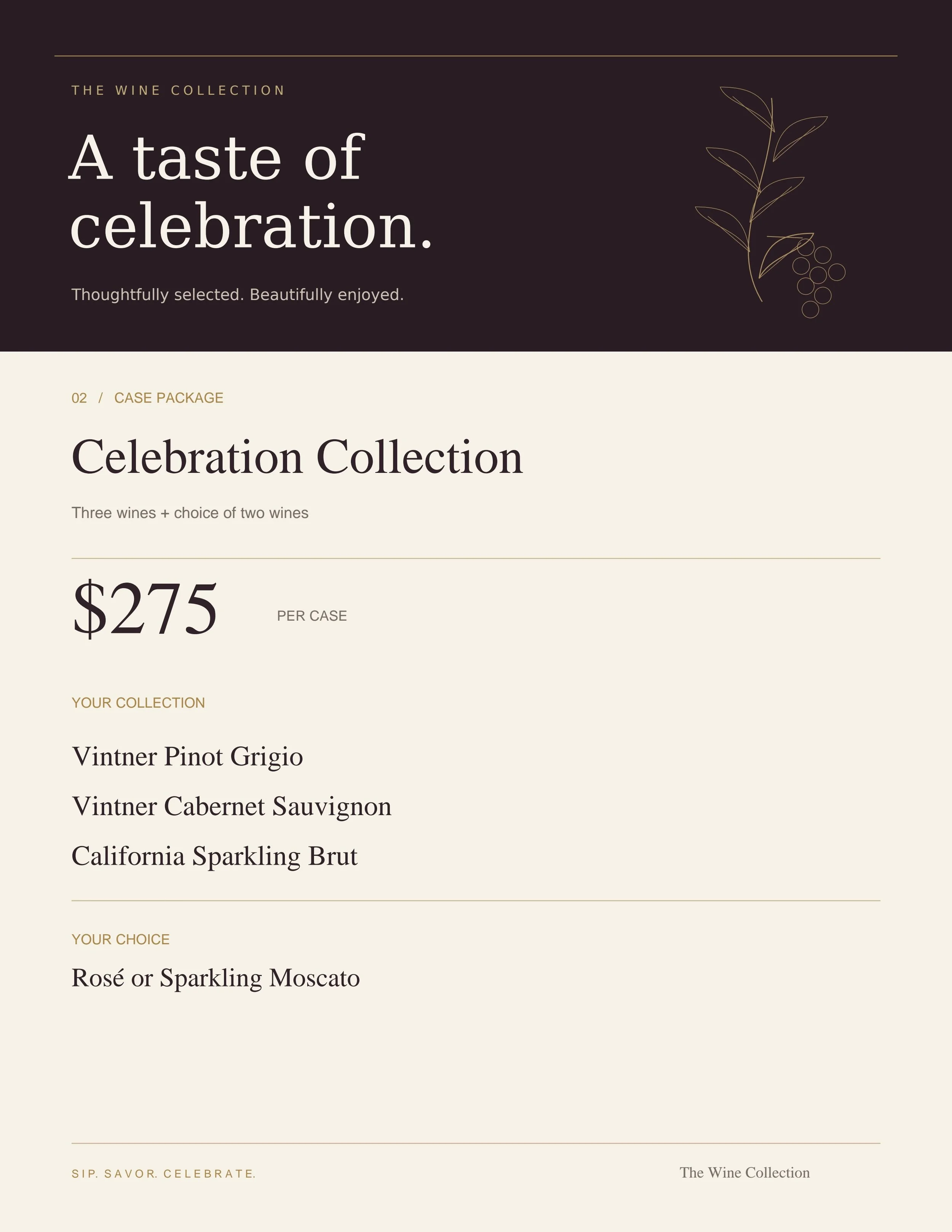 CELEBRATION COLLECTION