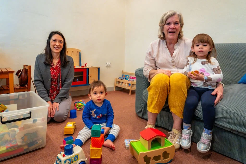 The parent-supervised Toddler Space at St Philips.