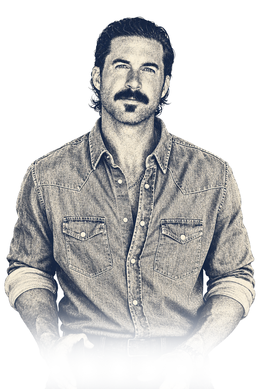 Vintage Halftone Cowboy Portrait (1).png