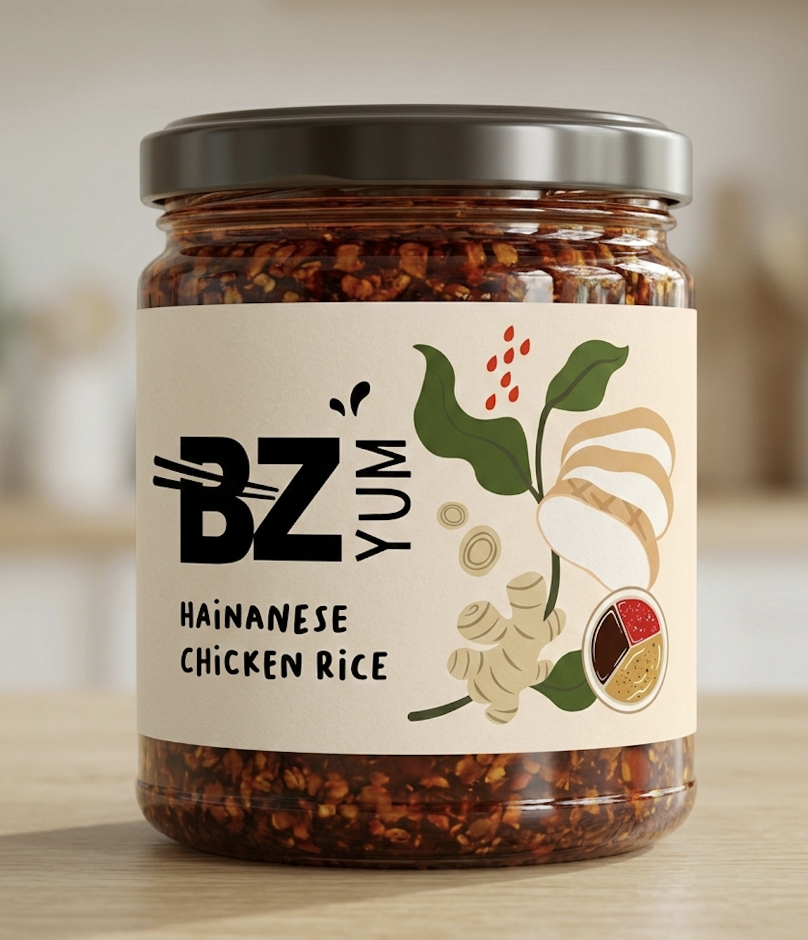 BZ Yum Hainanese Chicken Rice Sauce Mockup.png