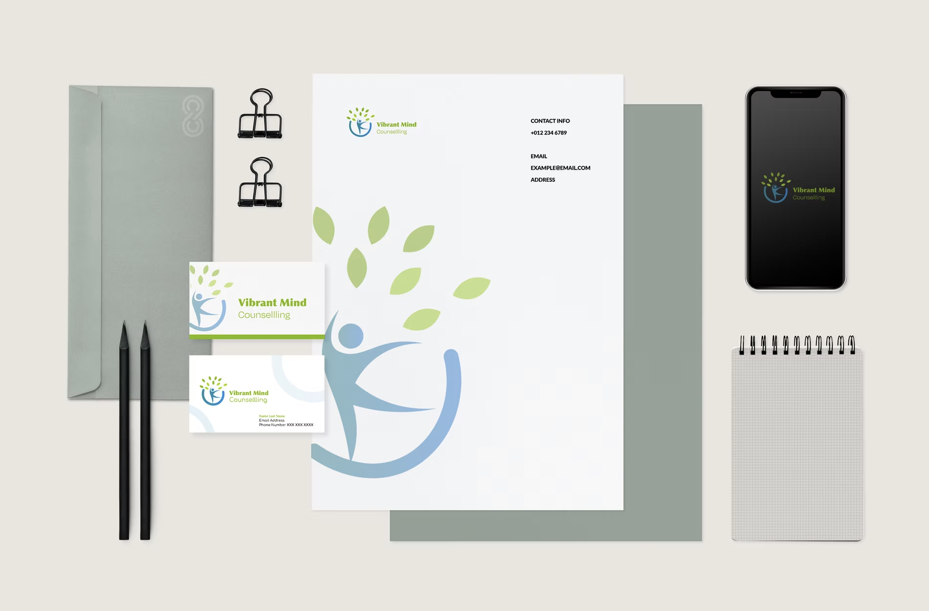 Vibrant Mind Counselling Stationary Design.png