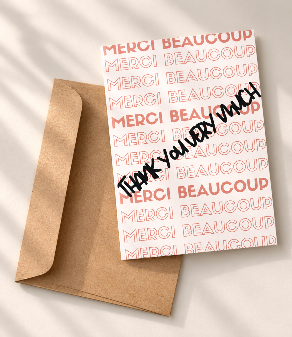 Thank You Very Much Greeting Card