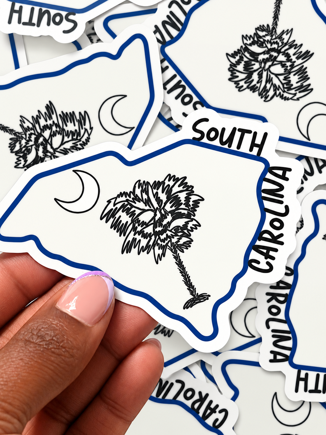 South Carolina State Vinyl Sticker