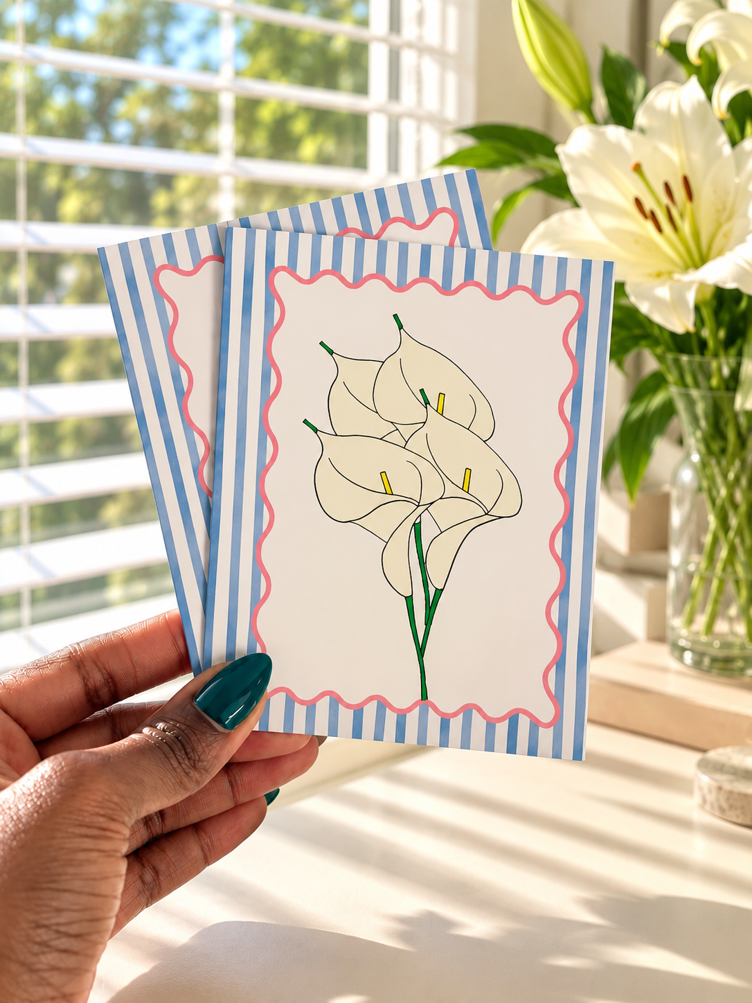 Calla Lily Greeting Card