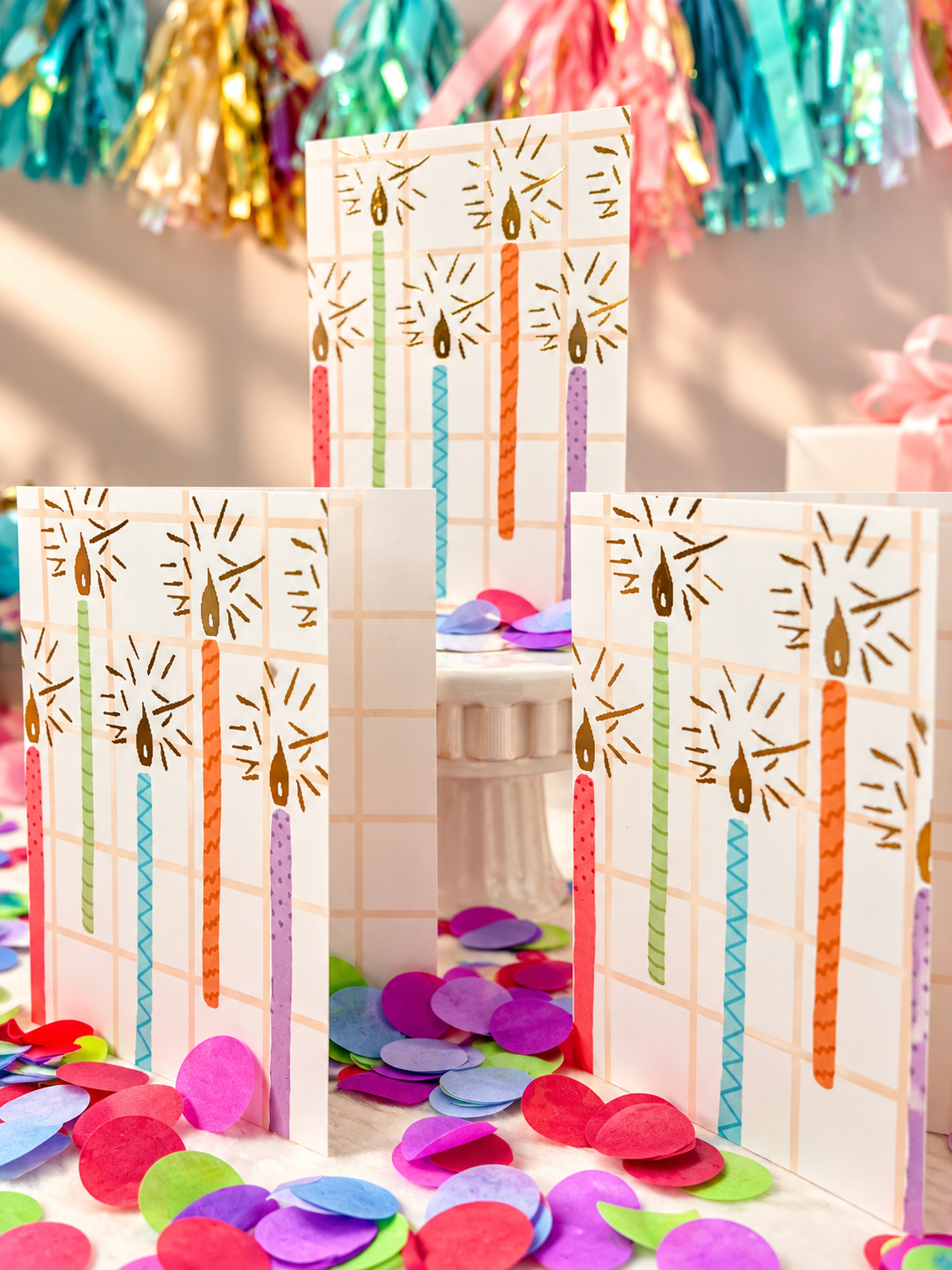 Birthday Candles Greeting Card