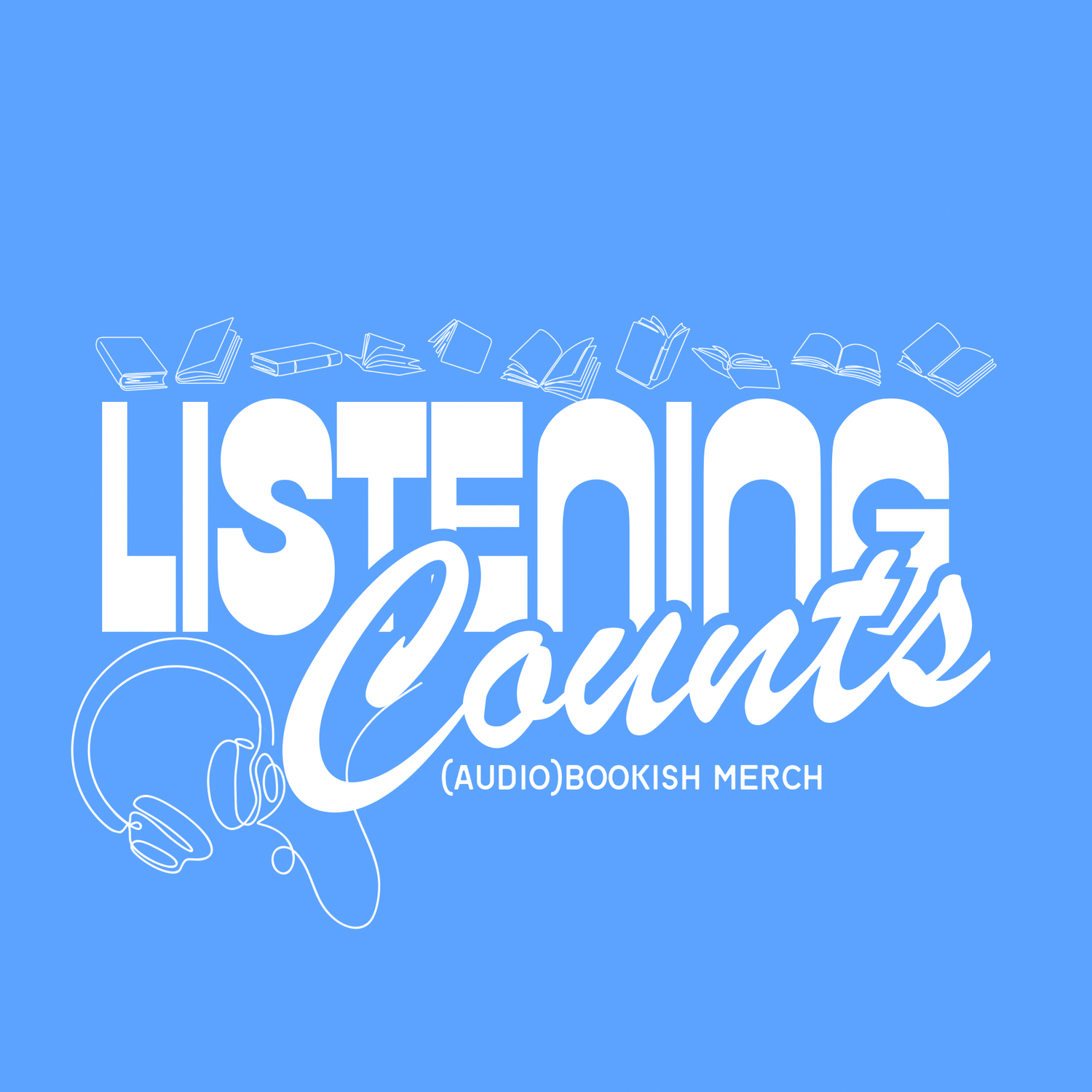 Listening Counts (audio)bookish merch