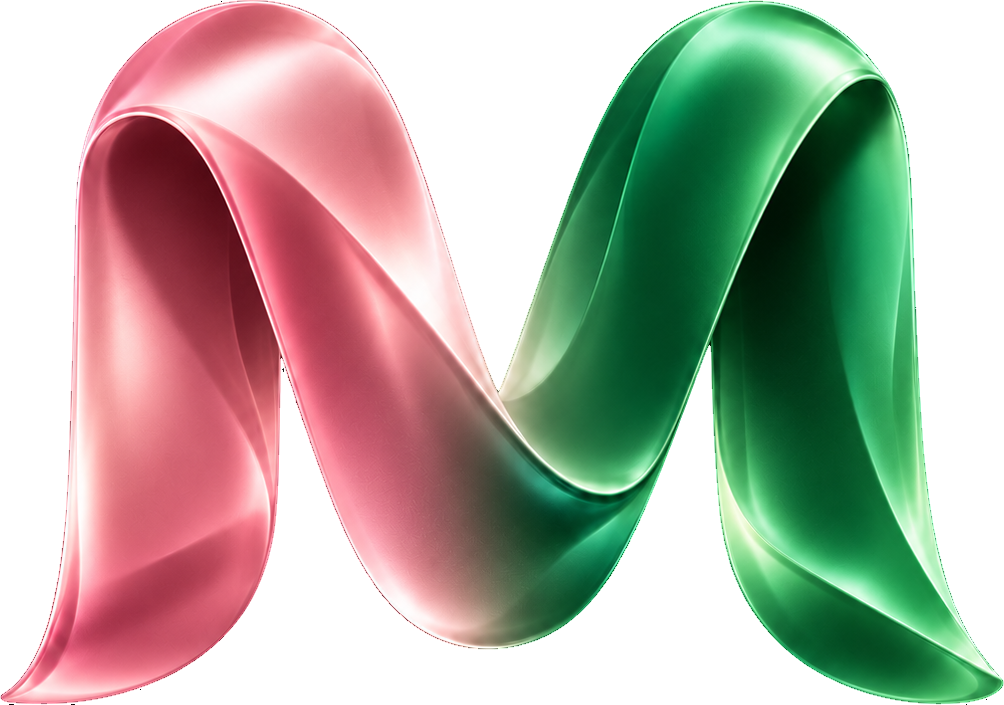 Jing Money dimensional M in pink and green