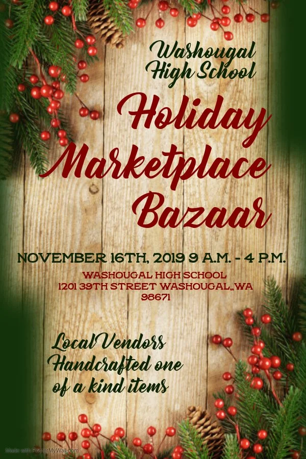 Holiday Bazaar @ Washougal High School