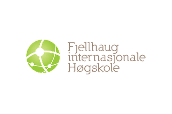 Logo med en grønn globus og norske ord for 'Fagdag i programmering'