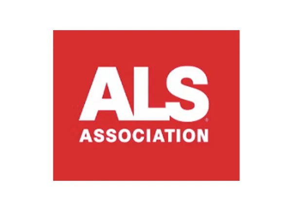 Red square logo with white text that says "ALS ASSOCIATION".