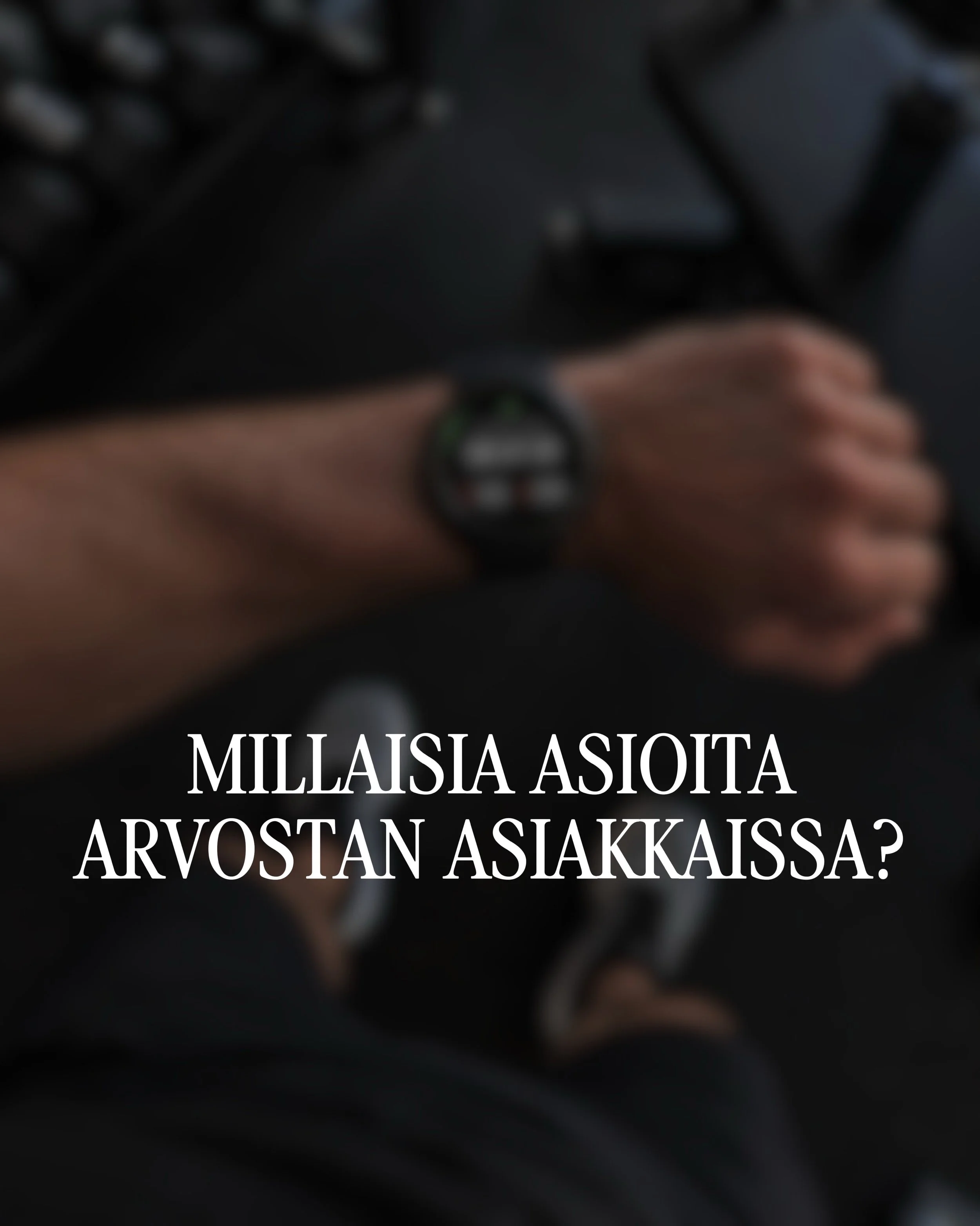 Millaisia asioita arvostan asiakkaissa?🤔

1. REHELLISYYS 👈🏼
Jos sattuu, sano se. Jos joku hoitotapa ei tunnu hyv&auml;lt&auml;, sano se. Jos el&auml;m&auml;ntilanne kuormittaa enemm&auml;n kuin treeni, kerro sekin.

2. LUOTTAMUS 👈🏼
On aika iso j