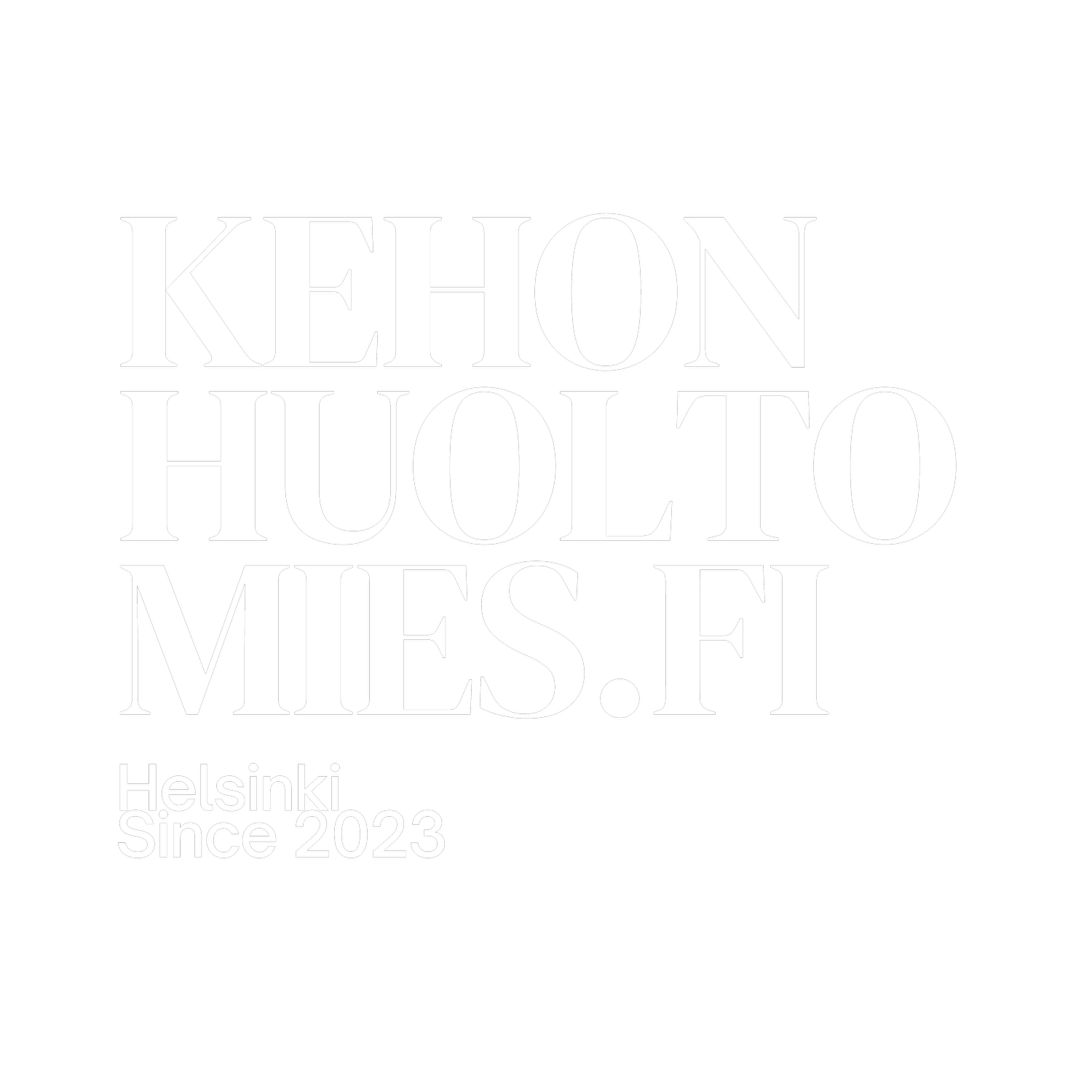 KEHONHUOLTOMIES