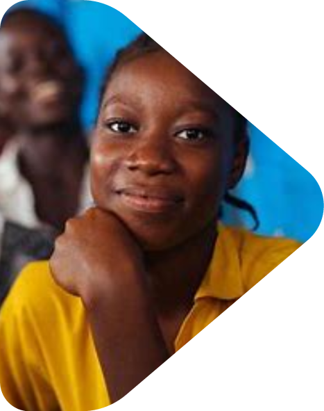 Girl smiling