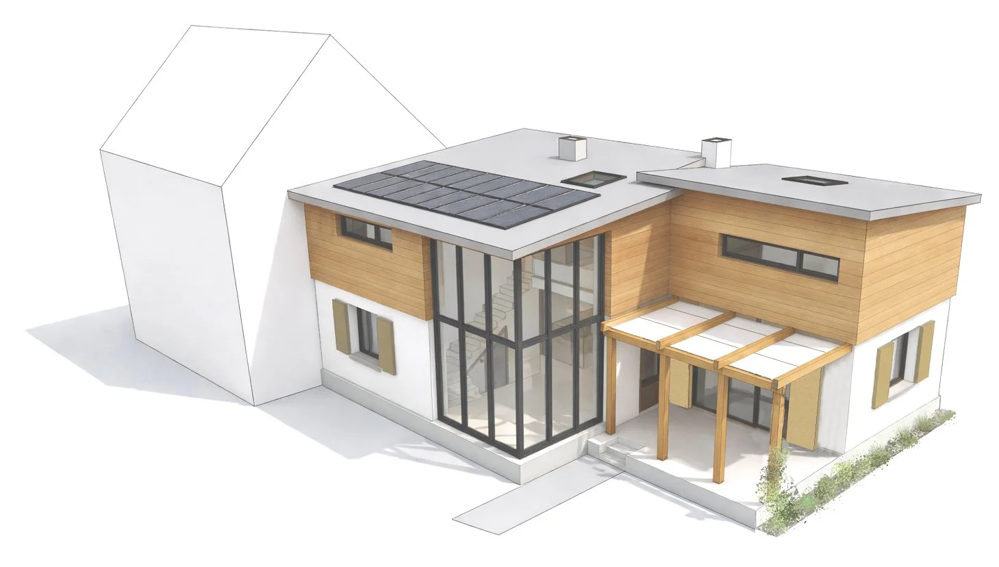angle ouvert toute hauteur