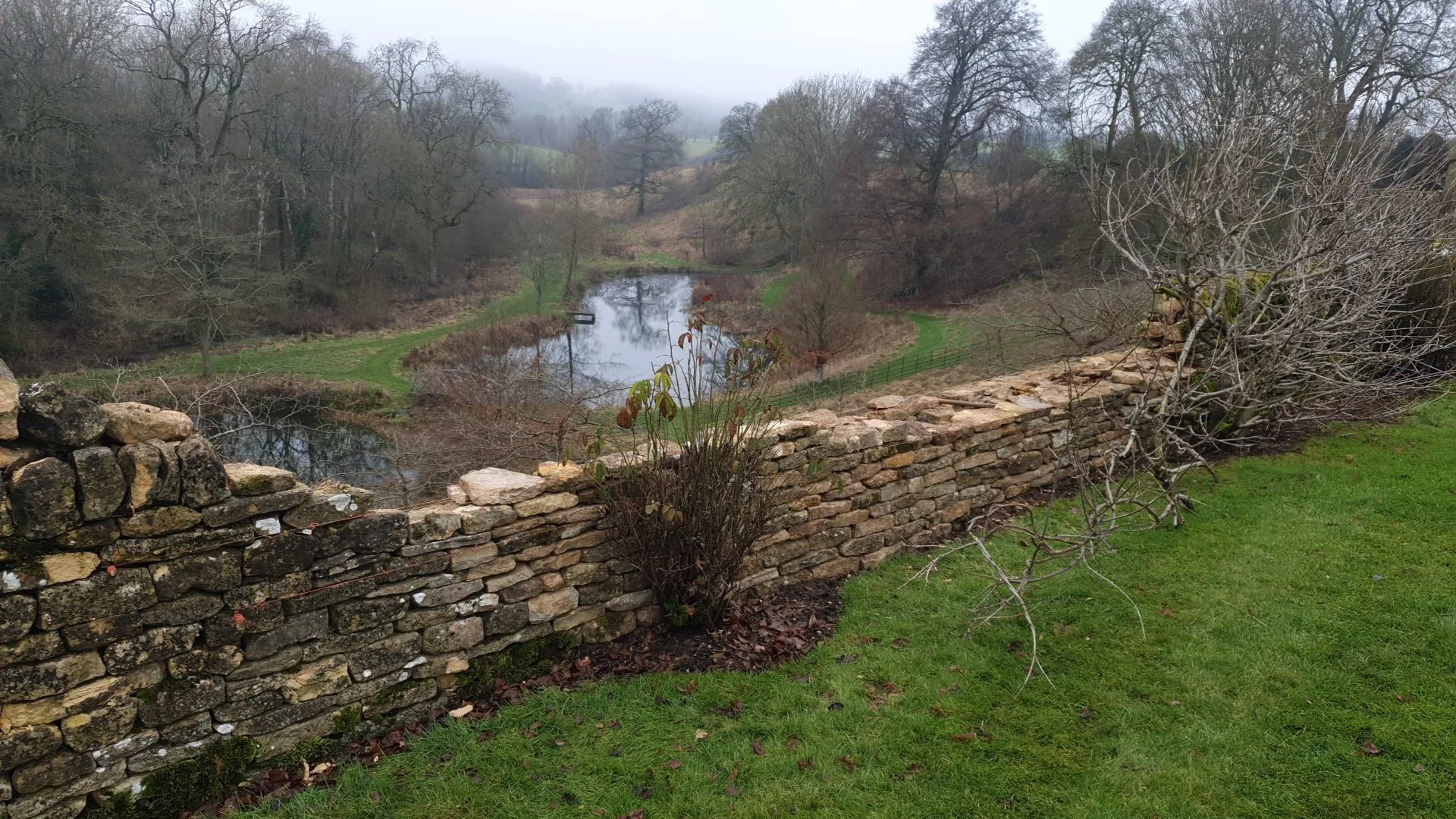 Dry Stone Wall – Before