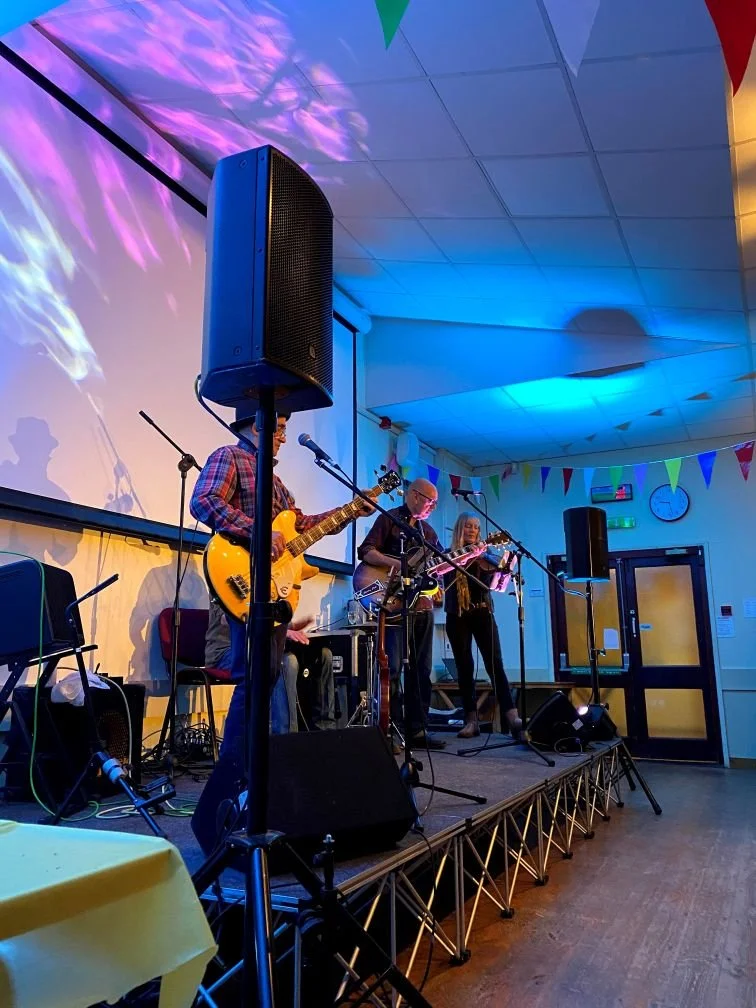 Modular event staging supplied by Hillside