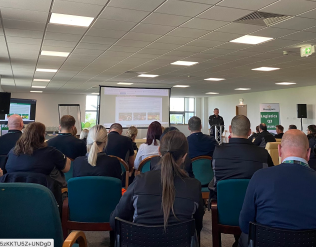 Morrisons logistics meeting AV setup