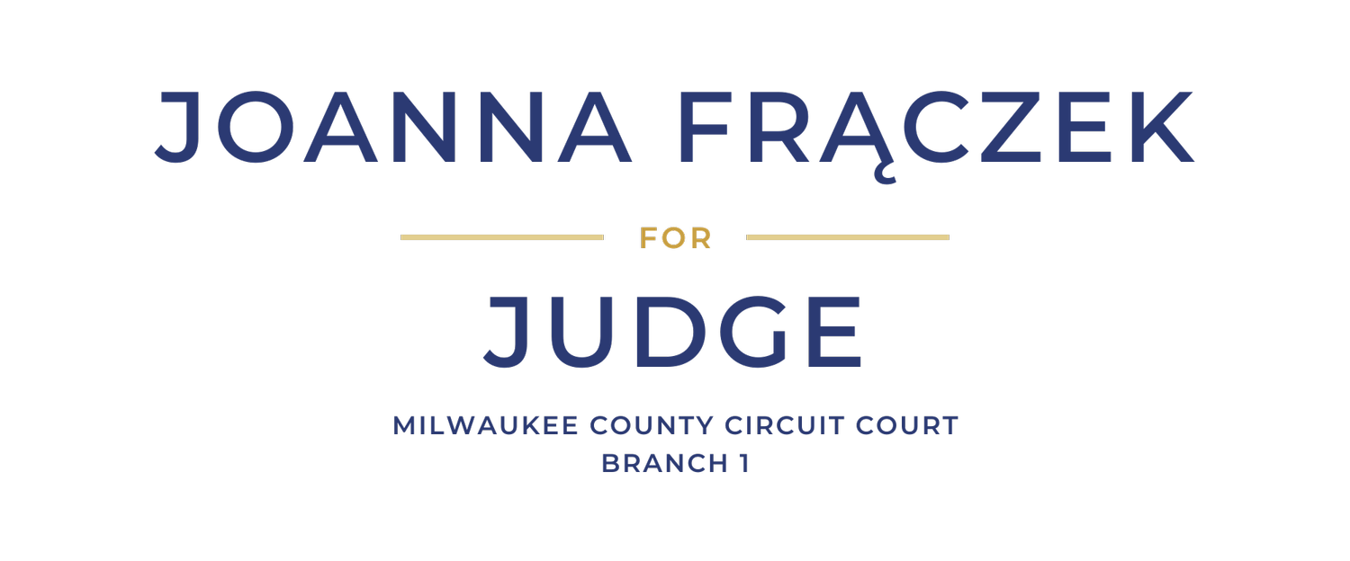 Joanna Frączek for Judge