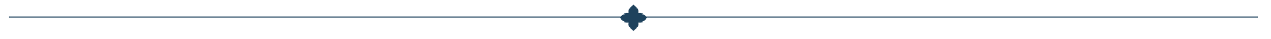 A minimalist illustration of a decorative border with a small, ornate cross in the center, flanked by symmetrical lines with a star-shaped ornament at the top.