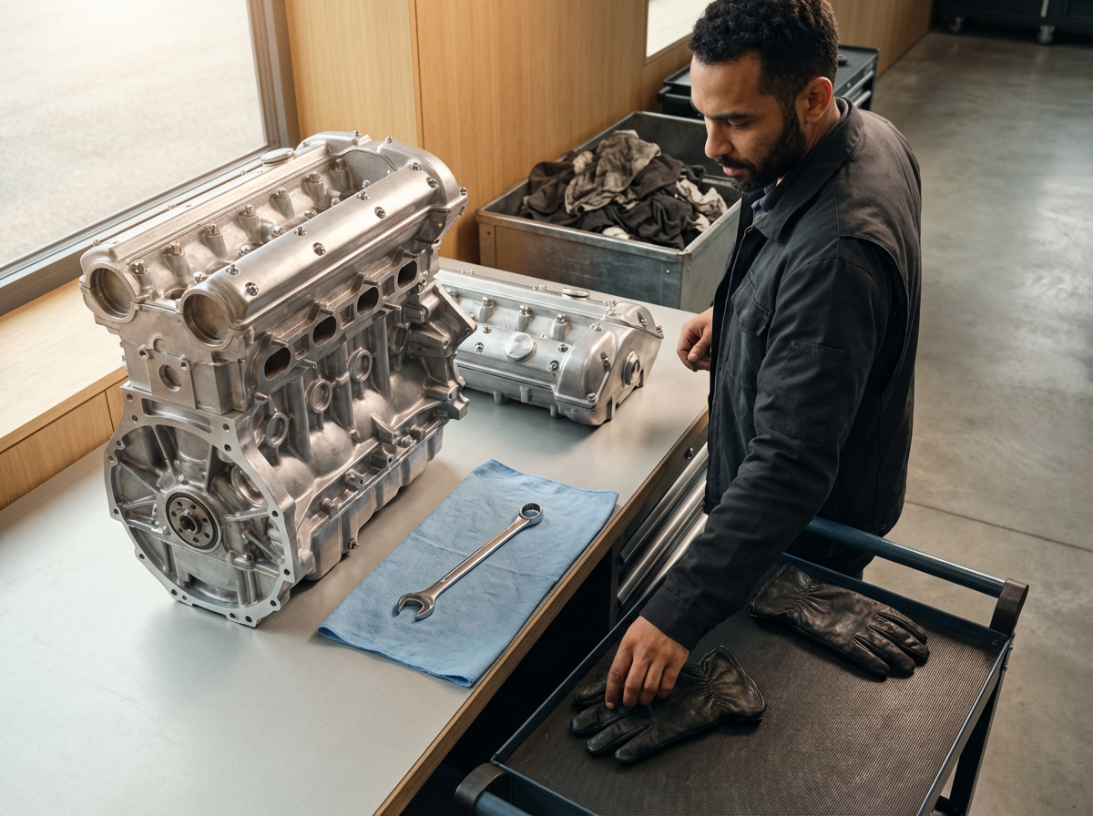 Engine Component Cleaning