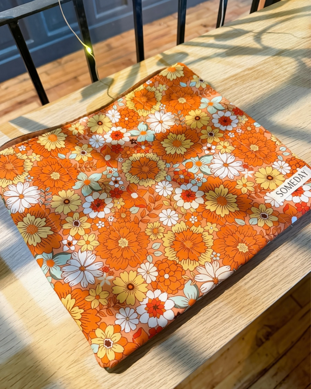 Midcentury Flowers iPad/Tablet Sleeve