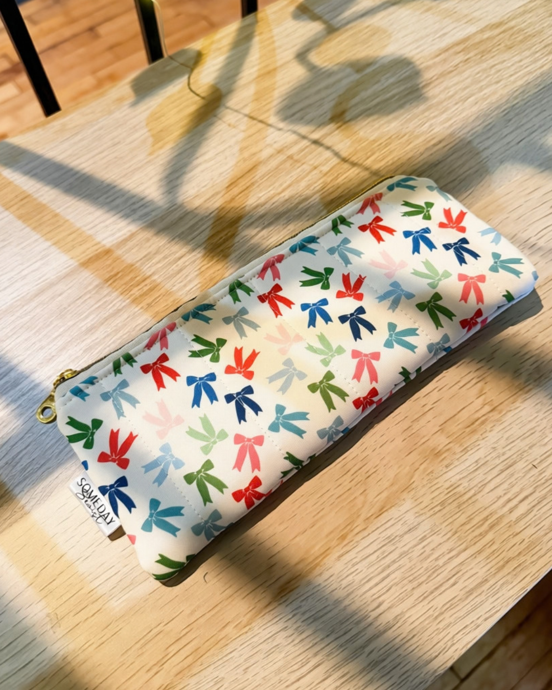 Bow Pencil/Glasses Case