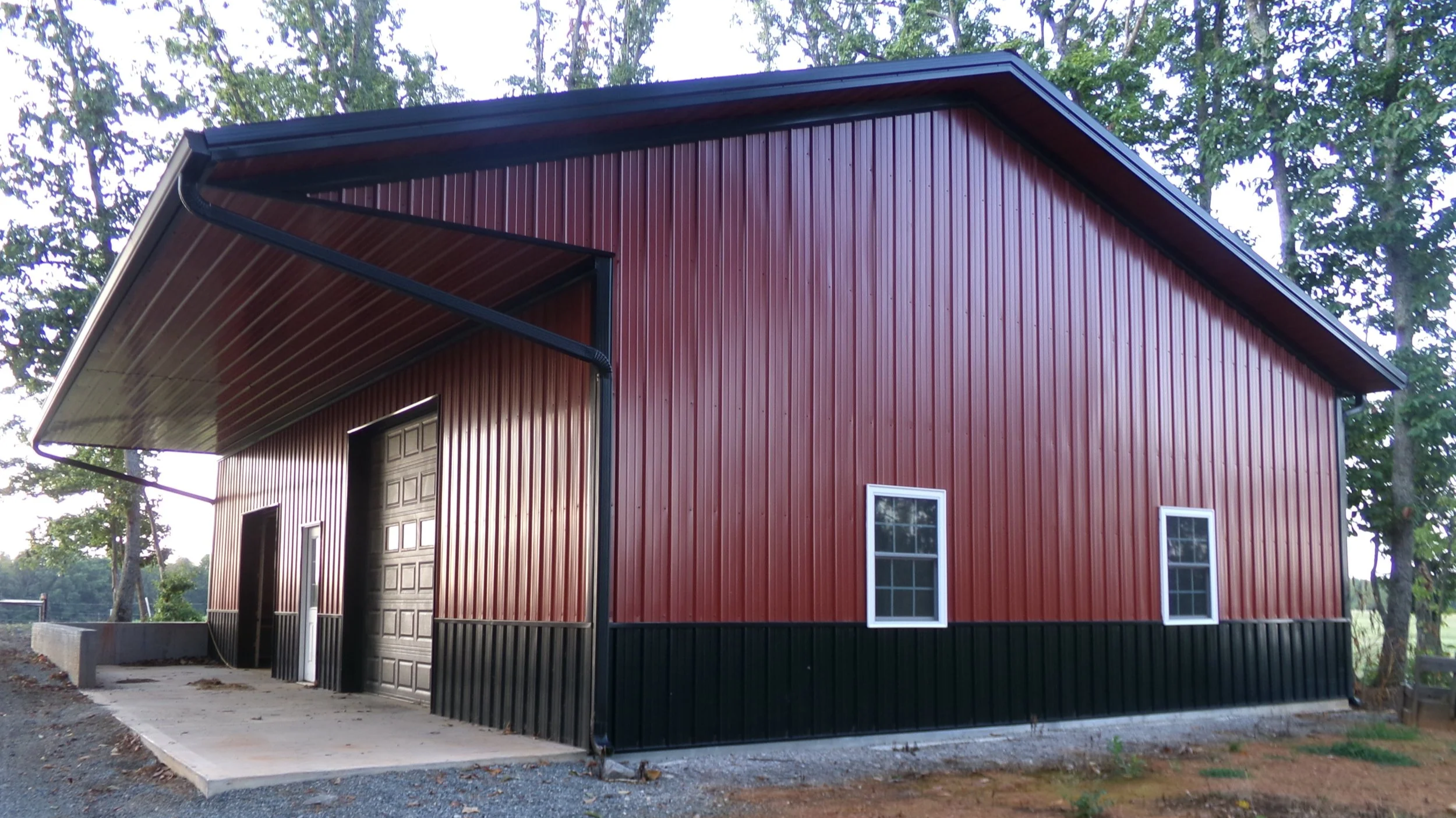 Custom Pole Barn Garage