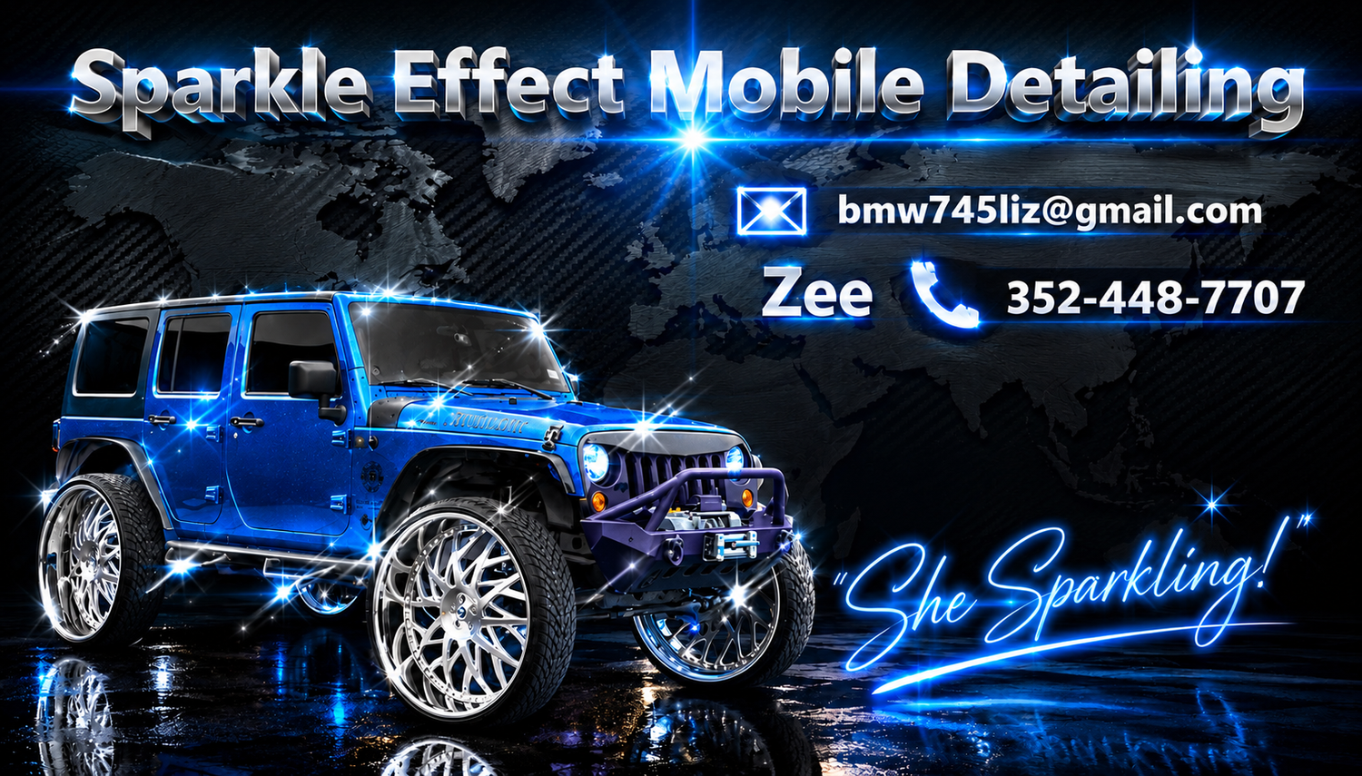 SPARKLE EFFECT MOBILE DETAILING