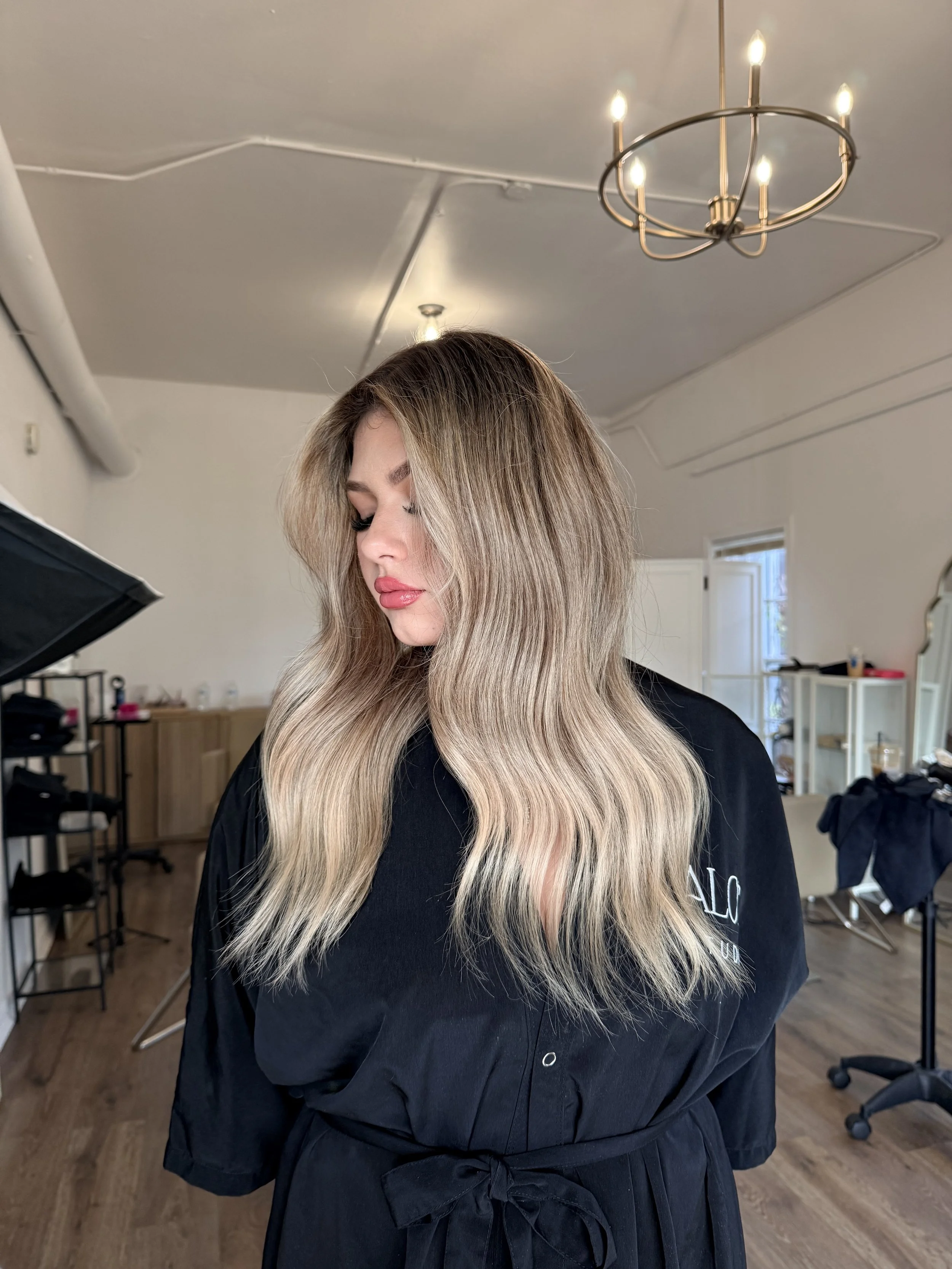 Sun Soft Blonde Balayage