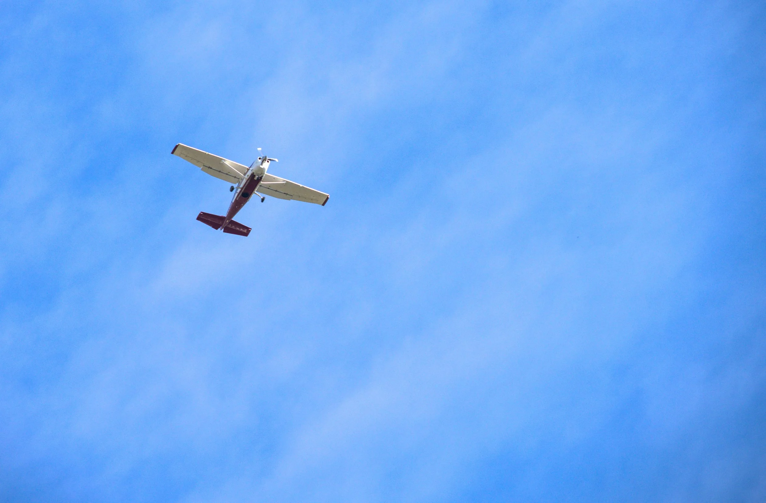 An aircraft indicating Third Class Medical exams in Montana