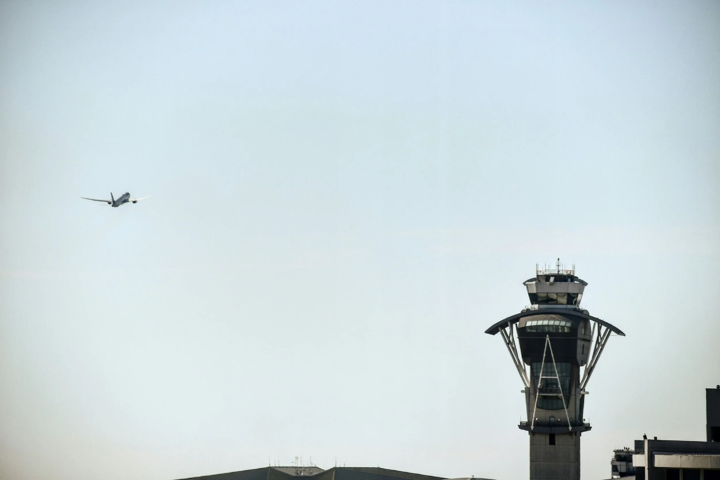 An air traffic control tower indicating air traffic control exams in Montana