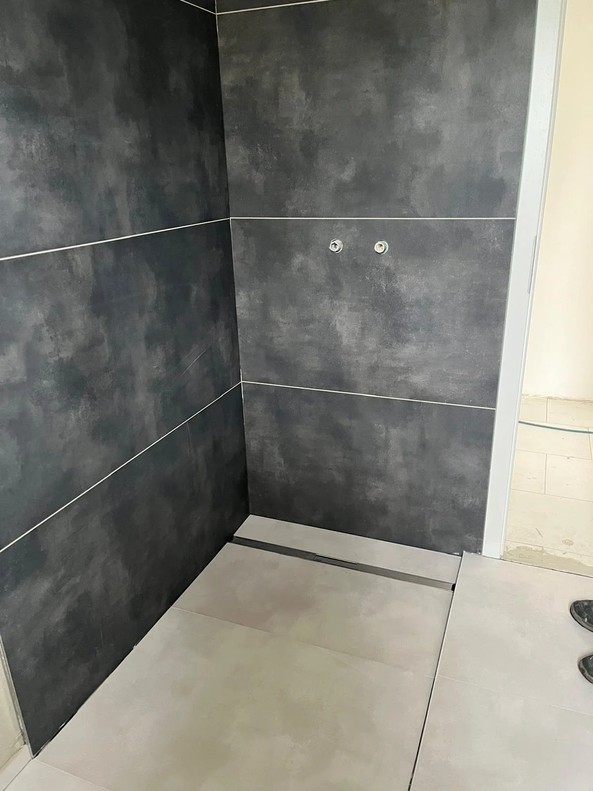 Dusche Fliesenarbeiten Ulm Rychta Bau