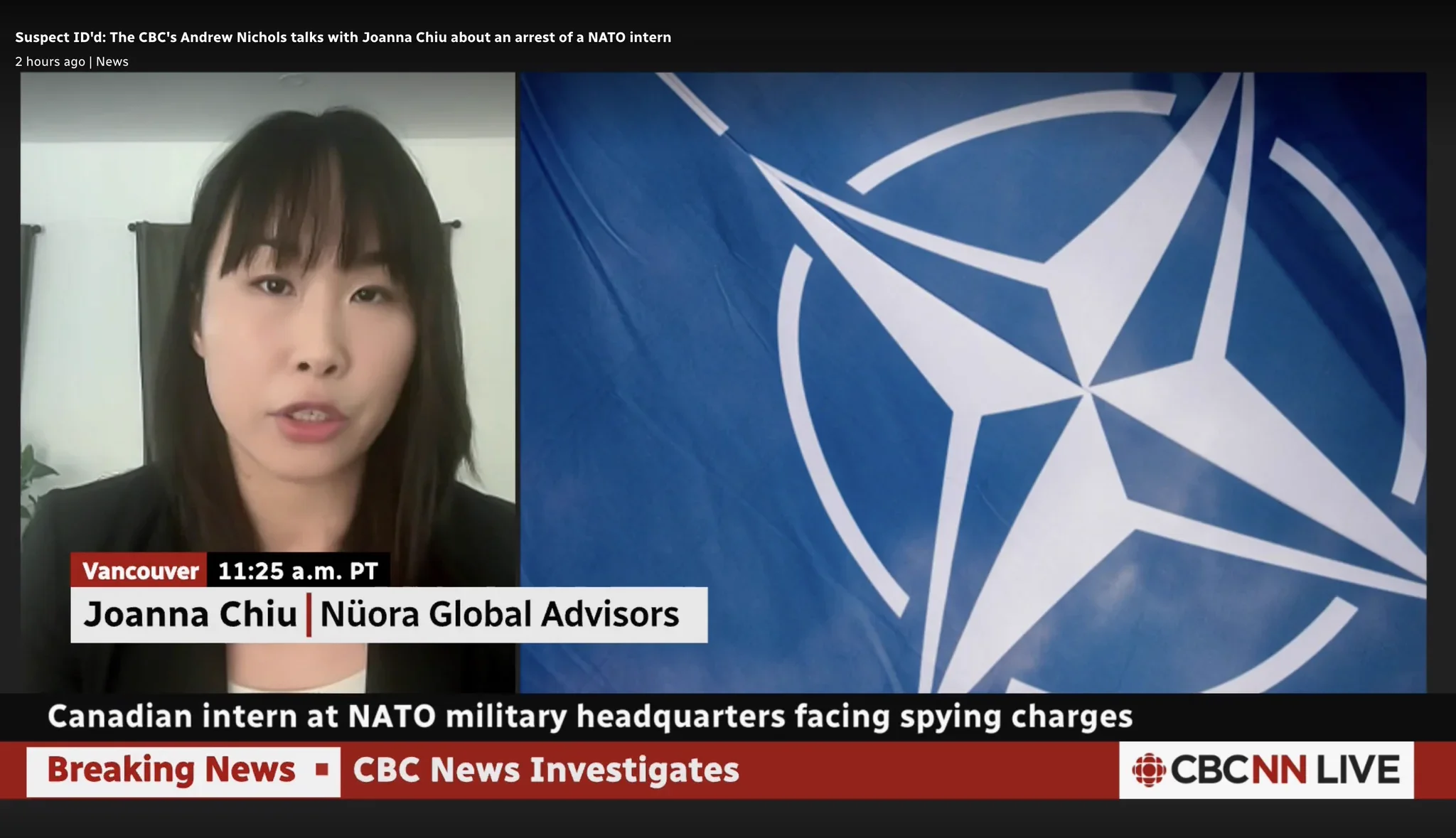 CBC News: NATO case and the need for evidence-based analysis 