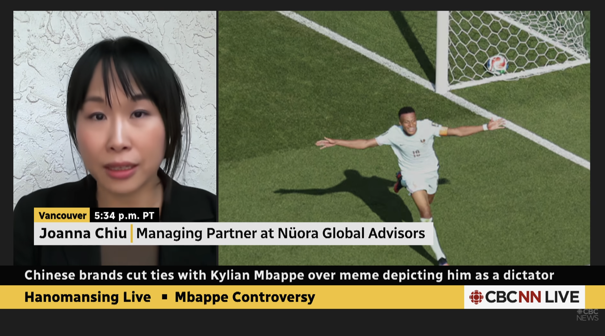 CBC News: The Mbappé Controversy and China’s Market Influence
