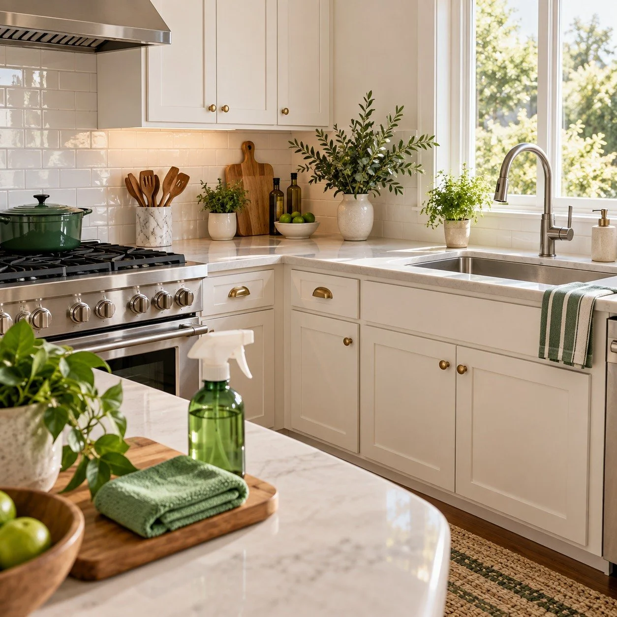 What would it feel like to walk into a kitchen that is clean, polished, and ready to enjoy? ✨

Our Kitchen Deep Cleaning service focuses on the areas that need more attention than an everyday wipe-down&mdash;from cooking surfaces and cabinet fronts t